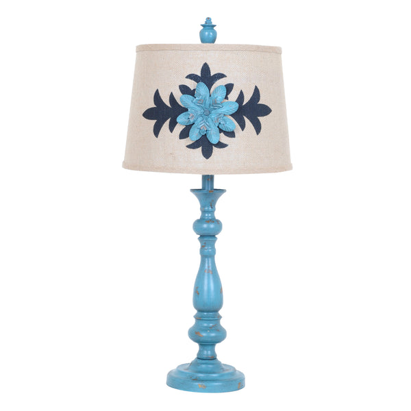 Crestview Morning Glory Table Lamp CVAER601