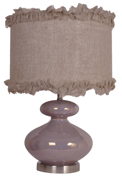 Crestview Courtney Leigh Table Lamp 21.5"Ht CVAP1618