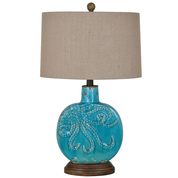 Crestview Deep Ocean Table Lamp CVAP1725