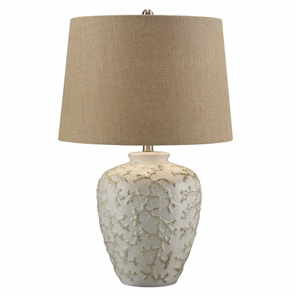 Crestview Sand Coral Table Lamp CVAP1796