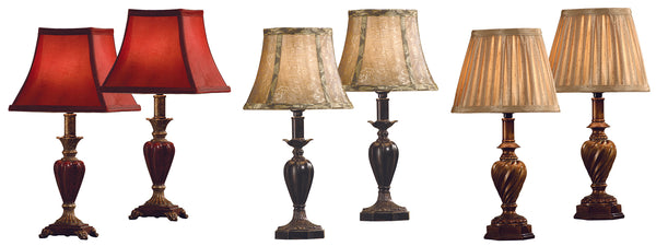 Crestview Accent Lamp Assortment CVAQPSET6