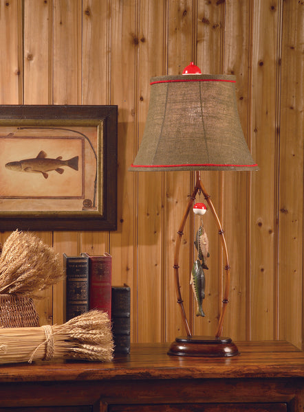Crestview Fish Creek TableLamp CVARP777