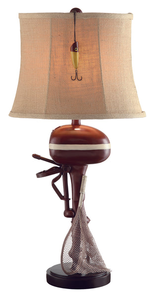 Crestview Motor Boating Table Lamp CVATP159