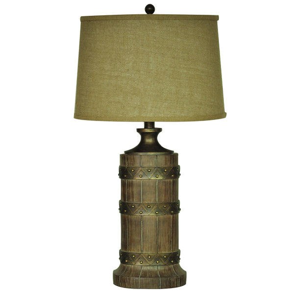 Crestview Plankroad Table Lamp CVAUP887