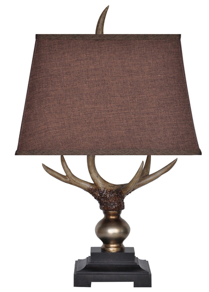 Crestview Monarch Antler Table Lamp CVAUP924