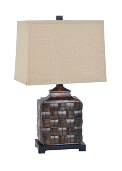 Crestview Weave Table Lamp CVAUP954