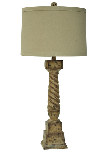 Crestview French Post Table Lamp CVAUP963