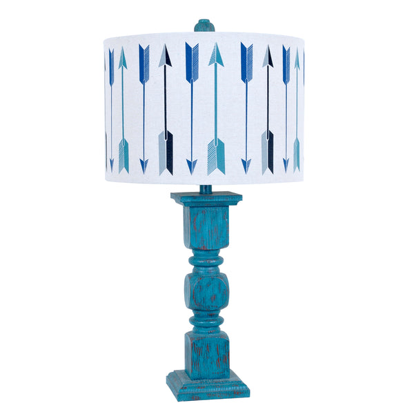 Crestview Arrow Table Lamp CVAVP094