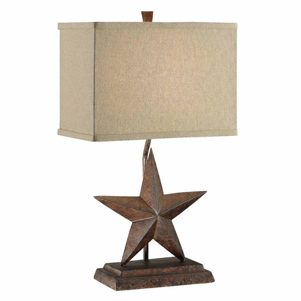 Crestview Star Table Lamp CVAVP162