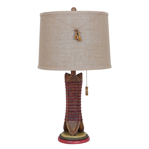 Crestview Canoe Table Lamp CVAVP174