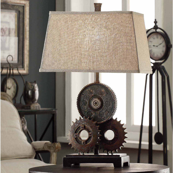 Crestview Gears Table Lamp CVAVP188