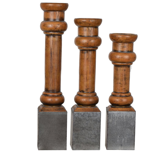 Crestview Heirloom Candleholder Set CVCHE684