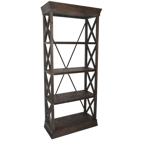 Crestview Grand Junction Bookcase CVFZR1051