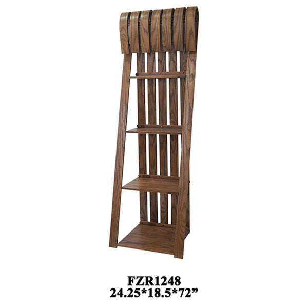 Crestview Deer Run Sled Bookcase CVFZR1248