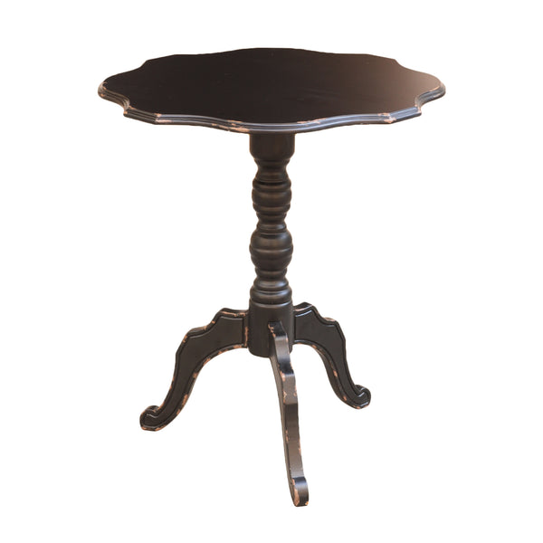 Crestview Lynnfield Black Accent Table CVFZR1253
