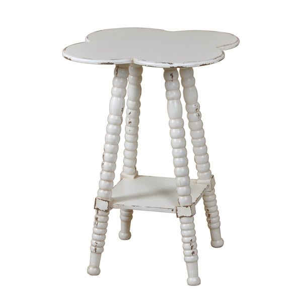 Crestview Clover Shaped Accent Table CVFZR1485