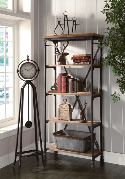 Crestview Industria Bookcase CVFZR308