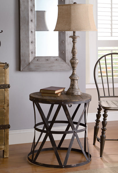 Crestview Heraldine Side Table CVFZR445