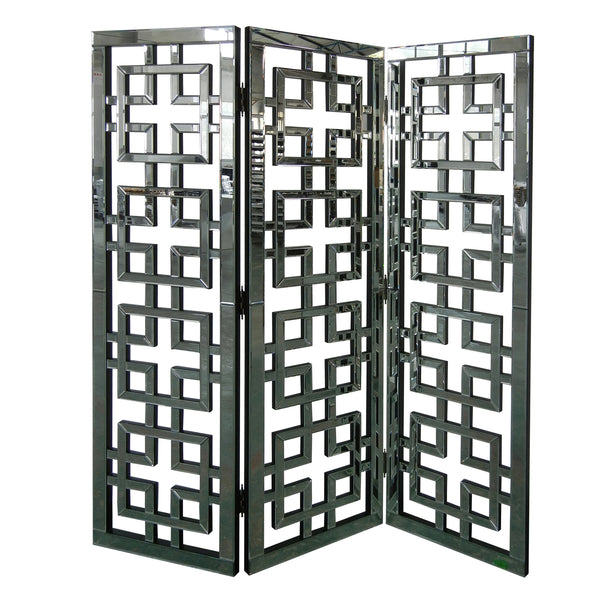 Crestview Hollywood Geometric Mirror Screen CVFZR666
