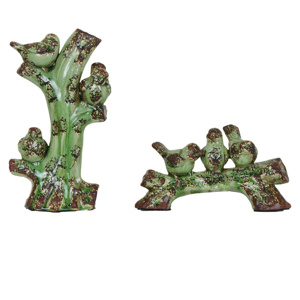 Crestview Perched Birds Statue CVGBP528