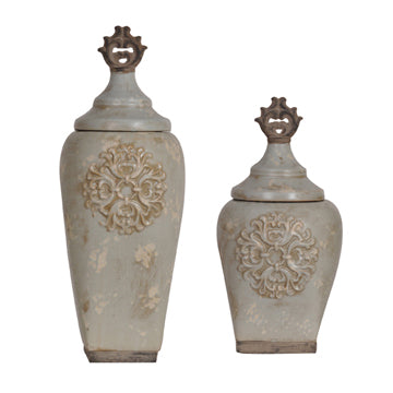 Crestview Tuscana Vases 15"/20"Ht CVJDP720