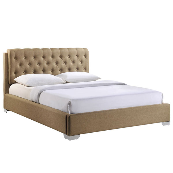 Amelia Queen Fabric Bed