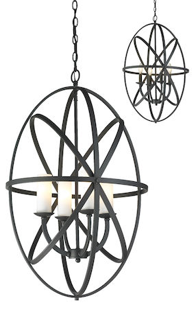 Z-Lite Aranya 4 Light Pendant 6027-4L-BRZ