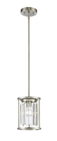 Z-Lite Monarch 1 Light Mini Pendant 439MP-BN