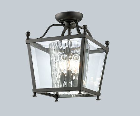Z-Lite Ashbury 3 Light Semi-Flush Mount 179-3SF-S