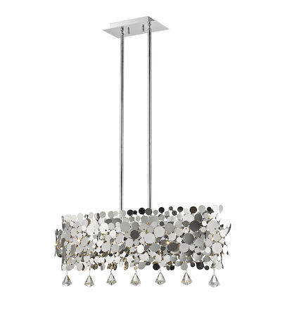Z-Lite Monaco 6 Light Pendant 1001-32CH