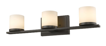 Z-Lite Nori 3 Light Vanity Light 1912-3V-BRZ-LED