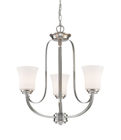 Z-Lite Halliwell 3 Light Chandelier 7000-3BN