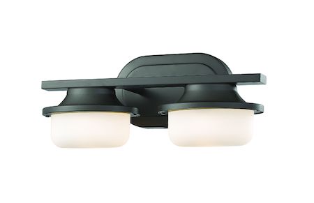 Z-Lite Optum 2 Light Vanity Light 1917-2V-BRZ-LED
