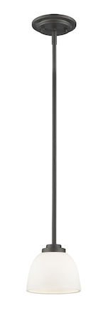 Z-Lite Ashton 1 Light Mini Pendant 443MP-BRZ
