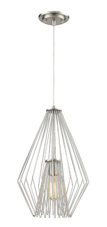 Z-Lite Quintus 1 Light Mini Pendant 442MP12-BN