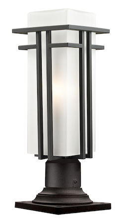 Z-Lite Abbey Outdoor Pier Mount Light 550PHMR-533PM-ORBZ