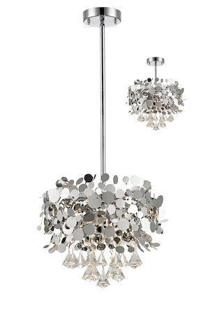Z-Lite Monaco 4 Light Pendant 1001-16CH