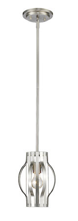 Z-Lite Moundou 1 Light Mini Pendant 436MP-BN