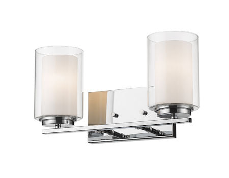 Z-Lite Willow 2 Light Vanity Light 426-2V-CH