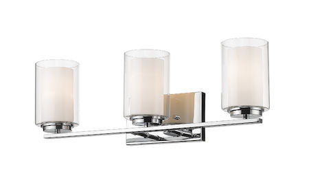 Z-Lite Willow 3 Light Vanity Light 426-3V-CH