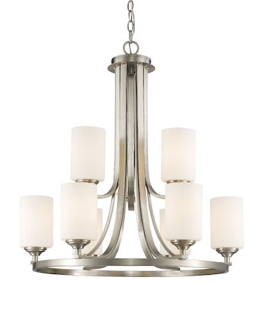 Z-Lite Bordeaux 9 Light Chandelier 435-9BN