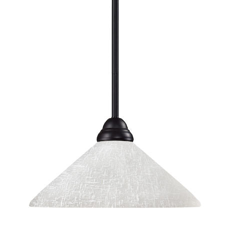 Z-Lite Riviera 1 Light Pendant 2114MP-BRZ-AWL14