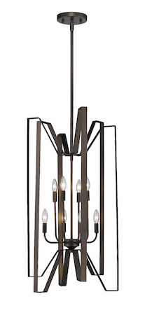 Z-Lite Marsala 8 Light Pendant 4000-8BRZ
