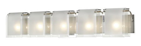 Z-Lite Zephyr 5 Light Vanity Light 169-5V-BN