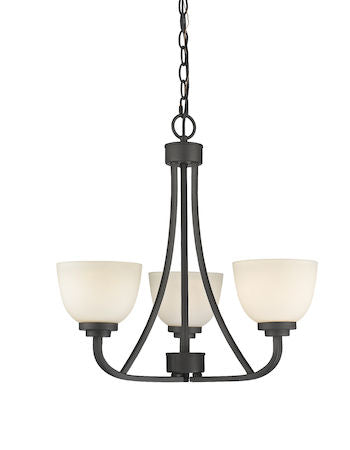Z-Lite Ashton 3 Light Chandelier 443-3-BRZ