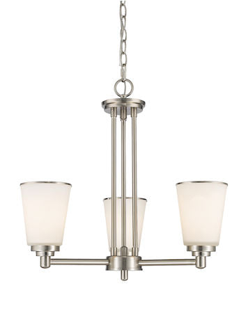 Z-Lite Jarra 3 Light Chandelier 432-3BN