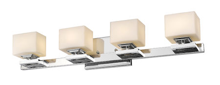 Z-Lite Cuvier 4 Light Vanity Light 1914-4V-CH-LED