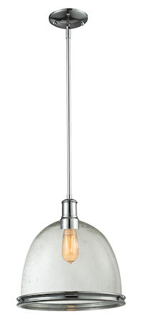 Z-Lite Mason 1 Light Pendant 719P13-CH