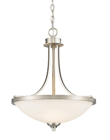 Z-Lite Bordeaux 3 Light Pendant 435P-BN