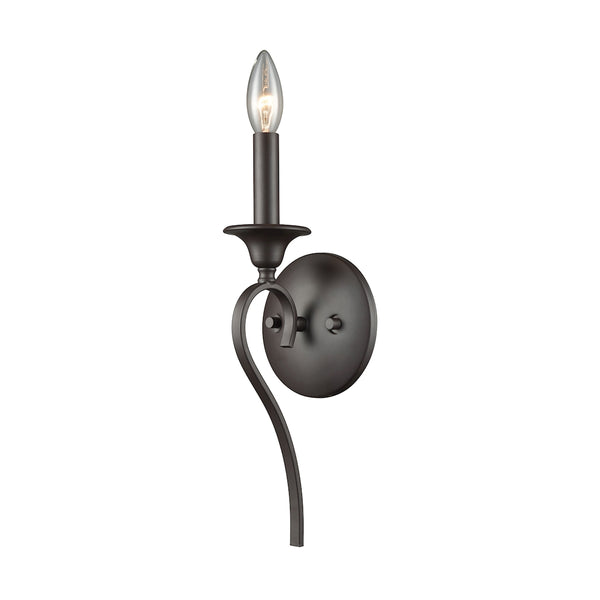 Farmington 1 Light Wall Sconce In Oil Rubbed Bronze